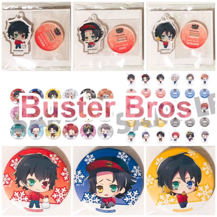 新品★ヒプマイ★雪まつり★アクスタ＆缶バッジ★コンプリート★セット