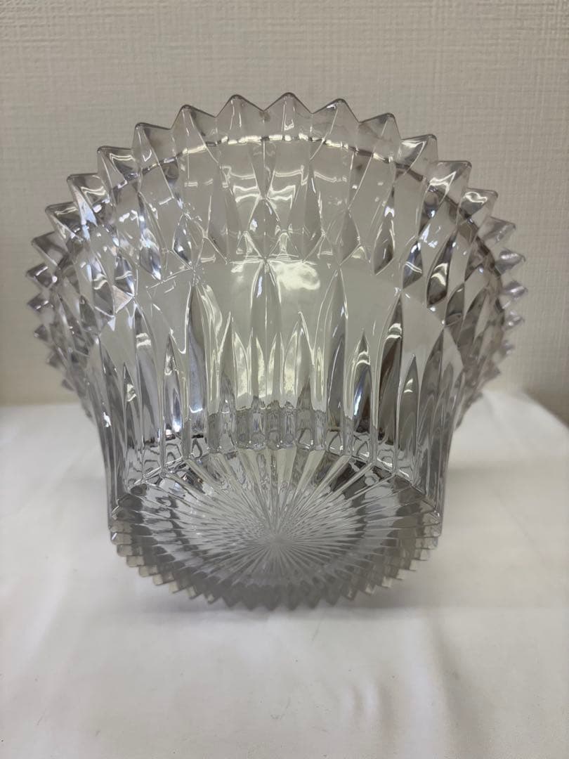 義山　ガラス　水指