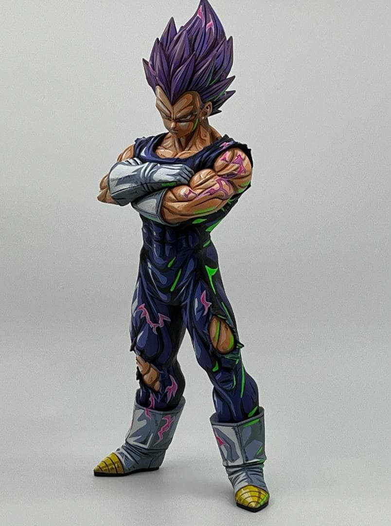 ドラゴンボール超 破壊神ベジータ 我儘の極意 二次元彩色 リペイント フィギュア