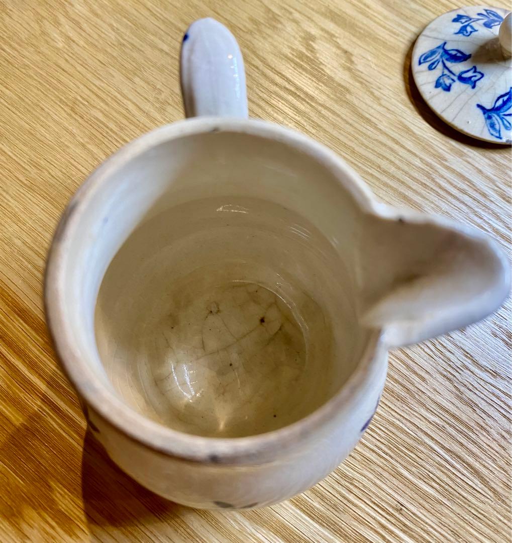 フランスアンティーク　st.UZE ミルクポット