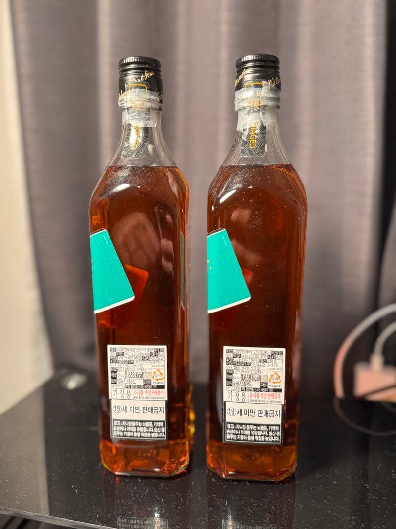 ジョニーウォーカー ブラックラベル 12年 イカゲームエディション 2本