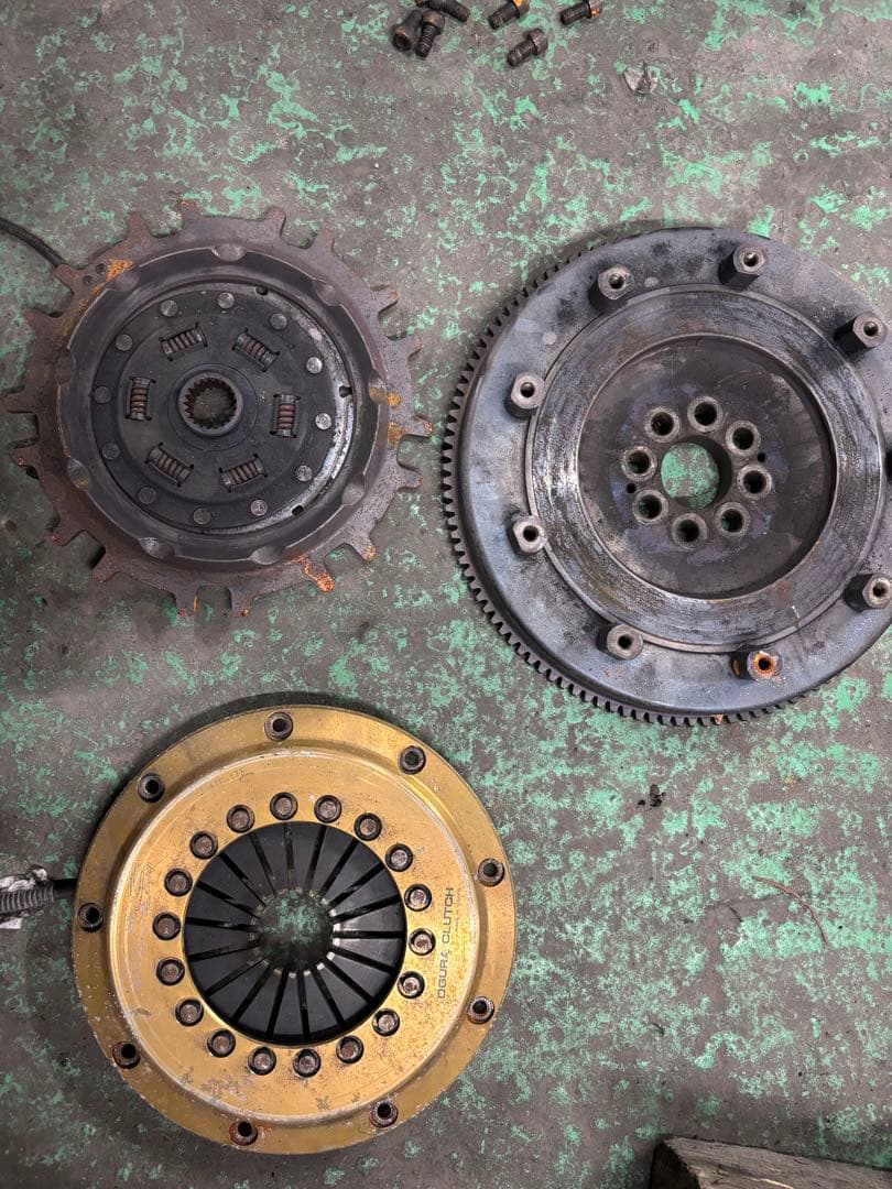 アルテッツァ SXE10 オグラ メタルクラッチ 実働外し