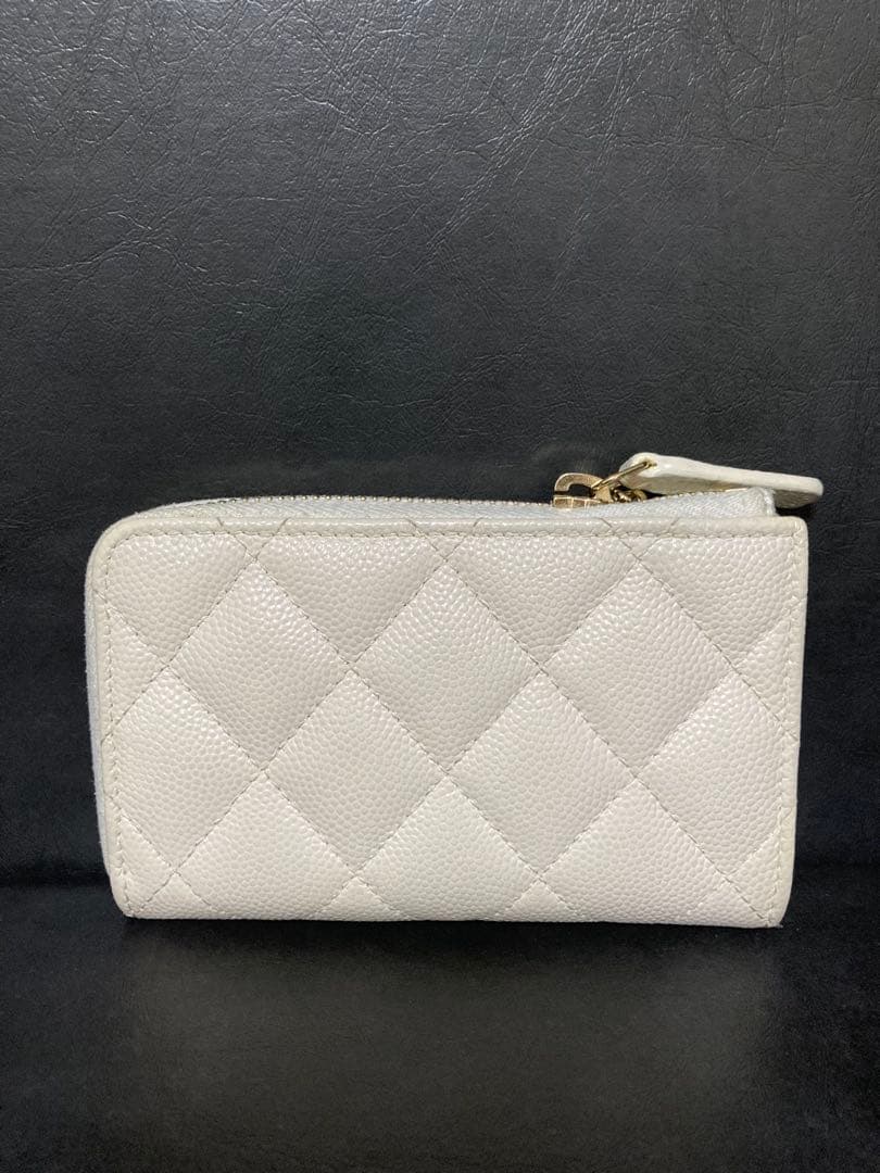 CHANEL シャネル　キャビア ケース キーリング　31番台