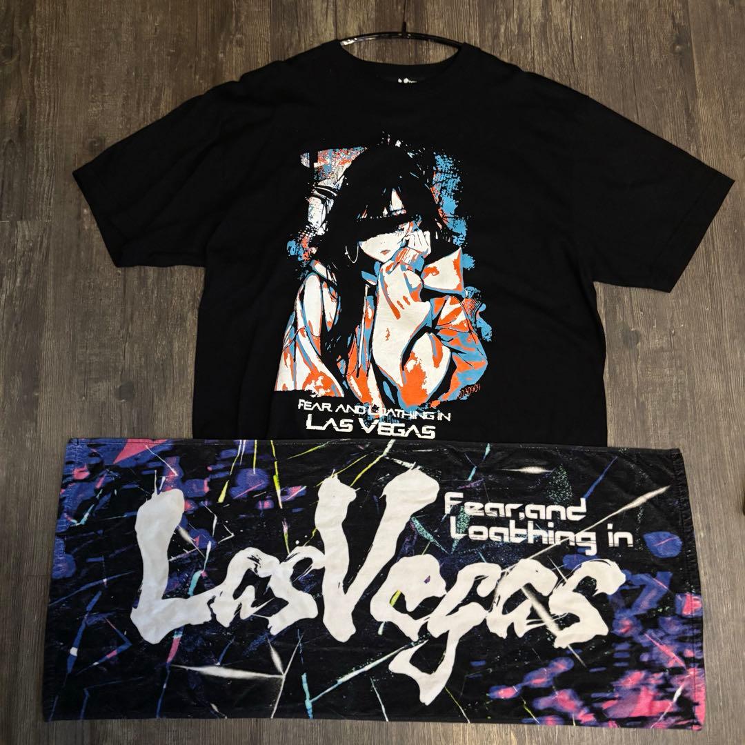 Fear,and Loathing in Las Vegas Tシャツ タオル付 Las Vegas ベガス T