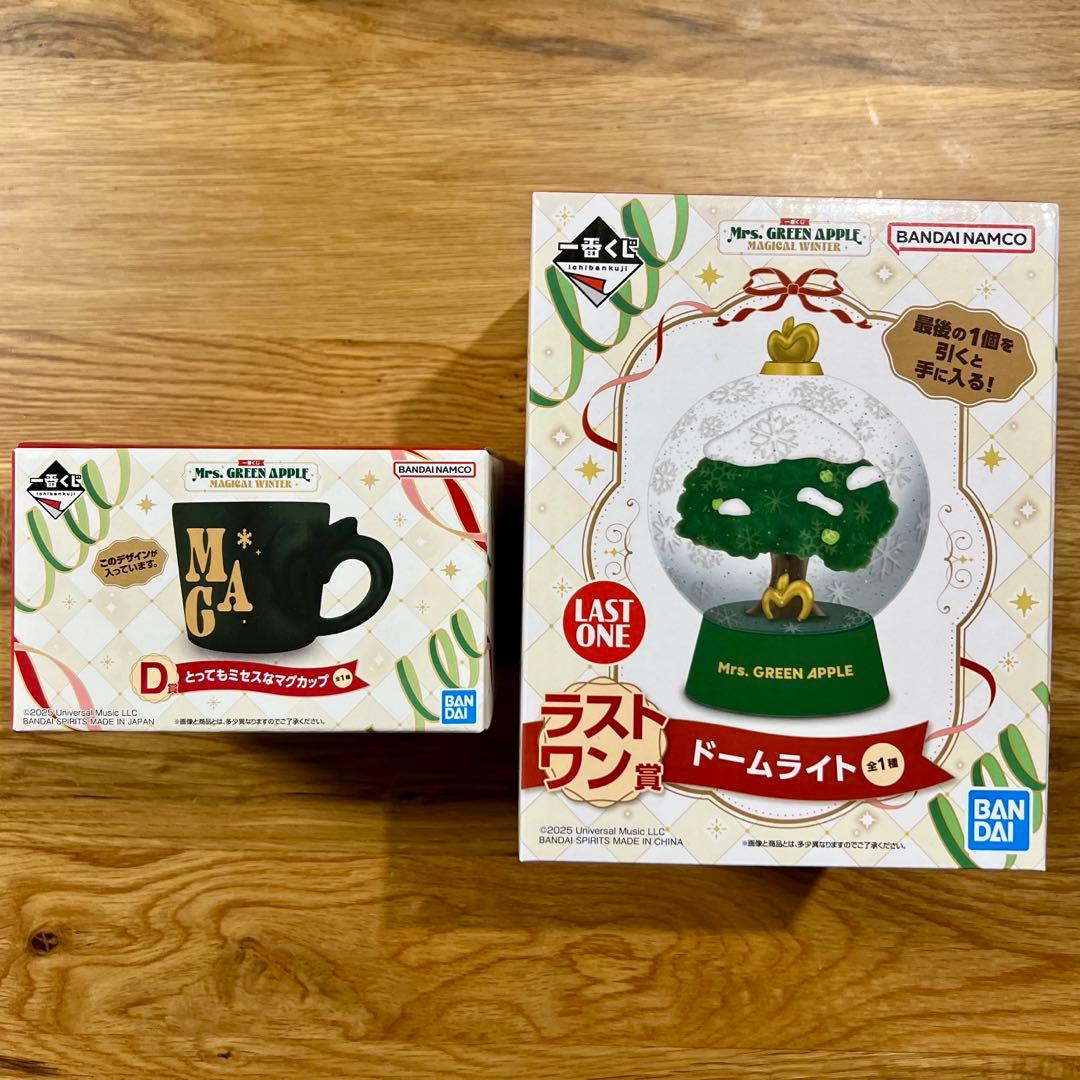 一番くじ Mrs. GREEN APPLE ラストワン&マグカップ 一番くじ Mrs. GREEN APPLE D賞 とってもミセスなマグカップ - メルカリ
