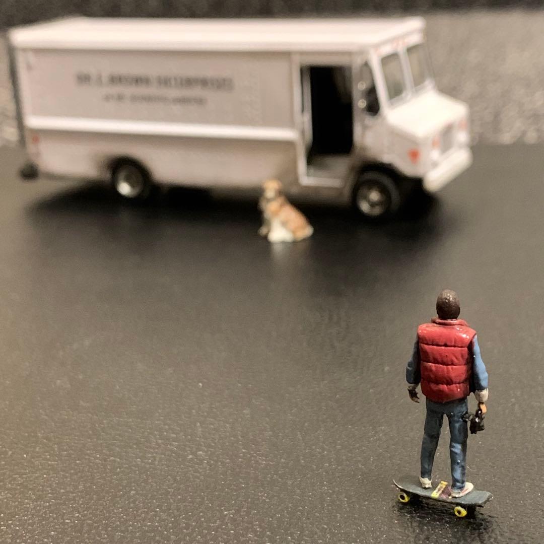 デロリアン Ⅲ1/64 MJモデル バックトゥザフューチャー カスタム専用