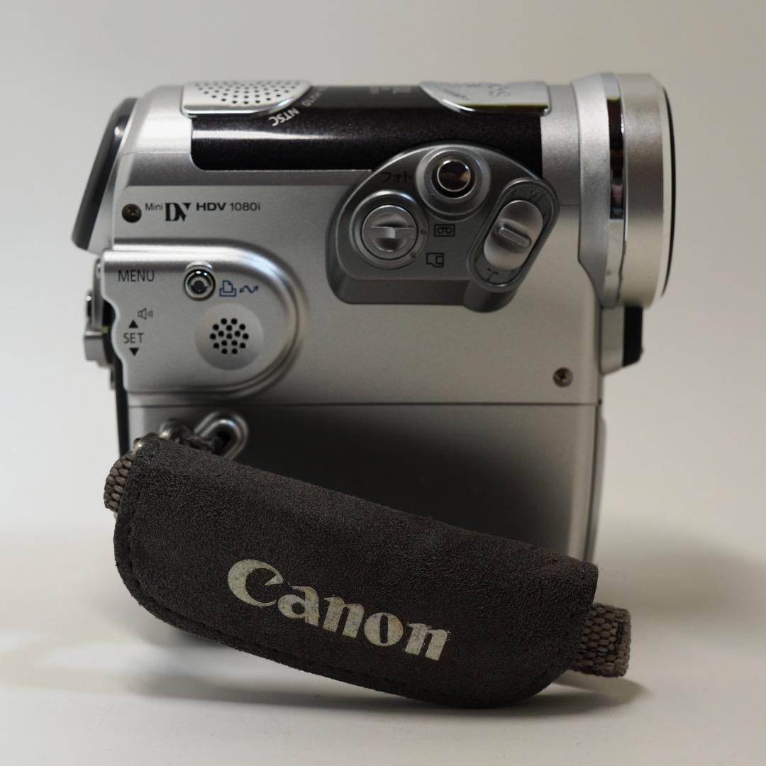 miniDVハイビジョンビデオカメラ iVIS HV10 + PC読込みケーブル