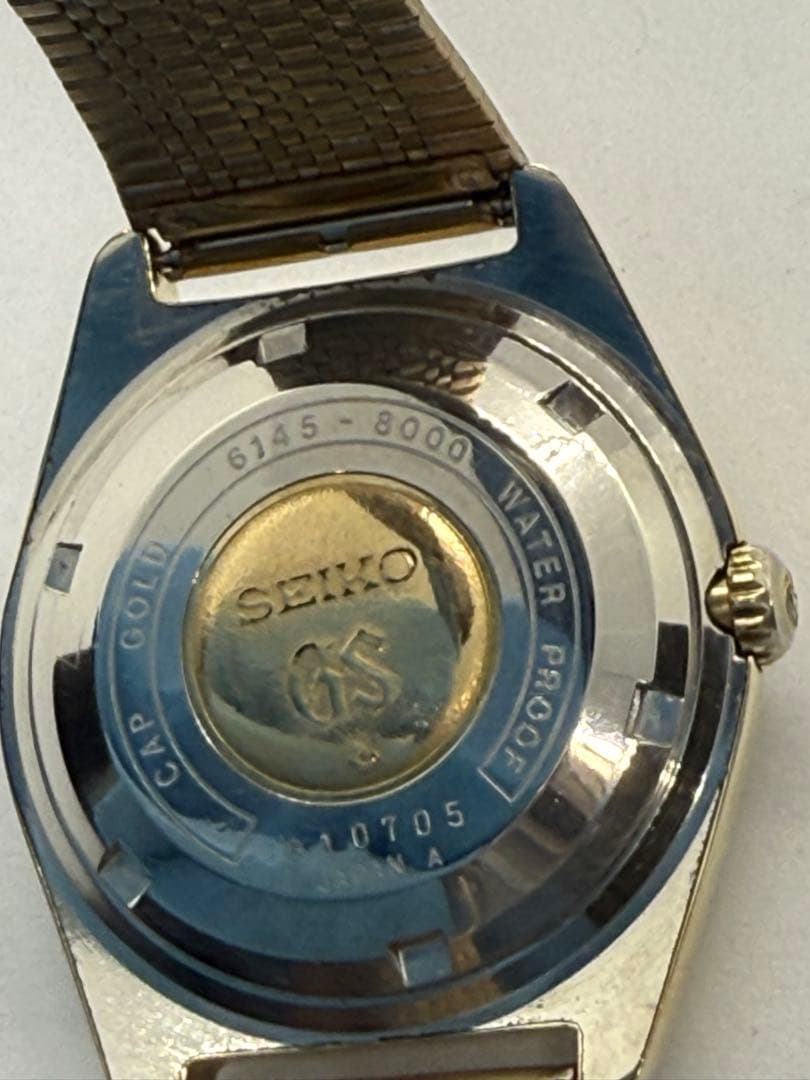 SEIKO 自動巻き時計 ゴールド hi beat 36000