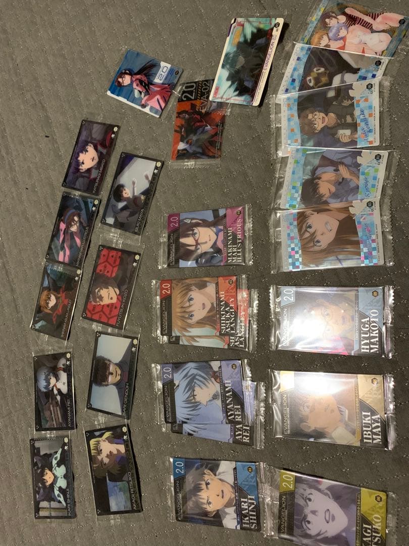 新世紀エヴァンゲリオン カードダスマスターズⅡ 全初版172種類