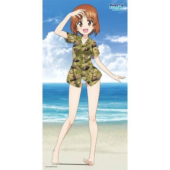 ガールズ&パンツァー SUMMER マイクロファイバービーチタオル 5点セット