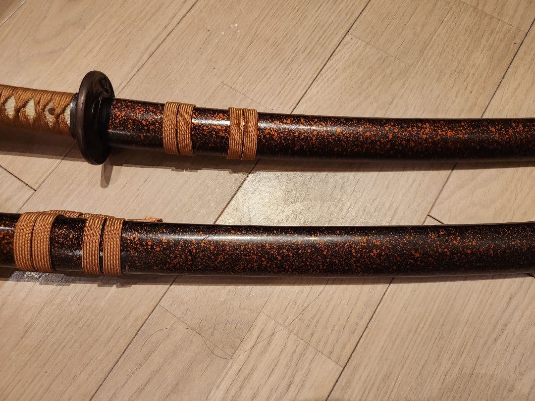 模造刀　 大小2本セット　茶拵え　脇差