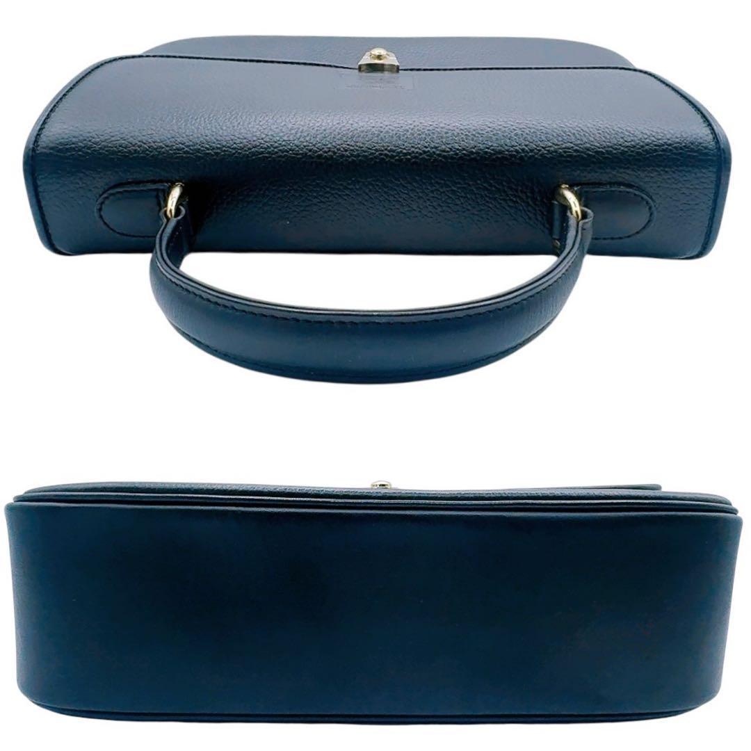 良品✨バーバリー ハンドバッグ レザー 革 ブラック ノバチェック フォーマル