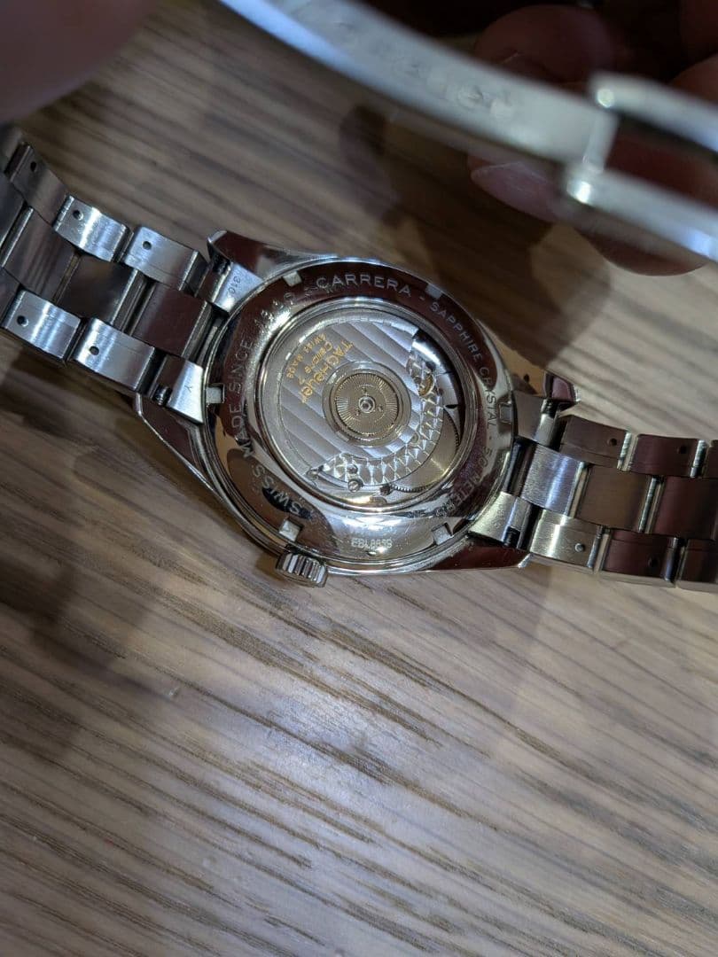 タグ・ホイヤー カレラ　ツインタイム　自動巻き時計