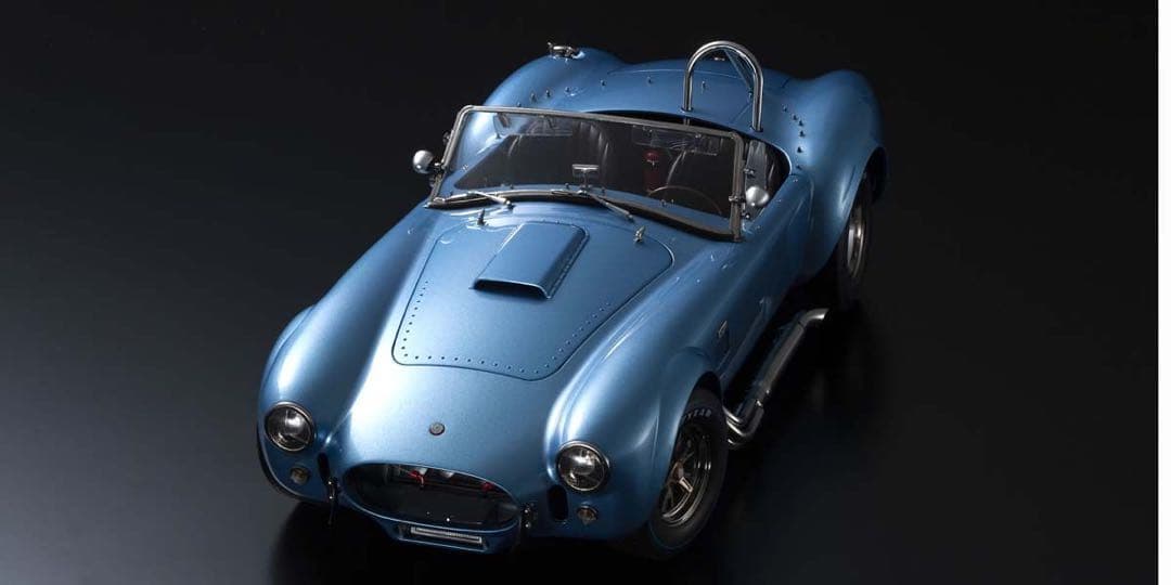 京商　シェルビー コブラ　427 S/C Viking Blue 1/12