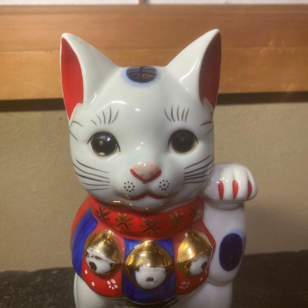 陶器製 招き猫 置物 約23cm11cm12cm 招き猫 陶器製 置物 SETOMANEKI｜工芸・暮らし・贈りもの｜中川政七