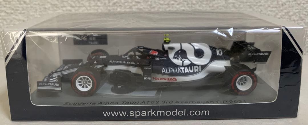 1/43 AlphaTauri ホンダAT02 2021年アゼルバイジャン3位