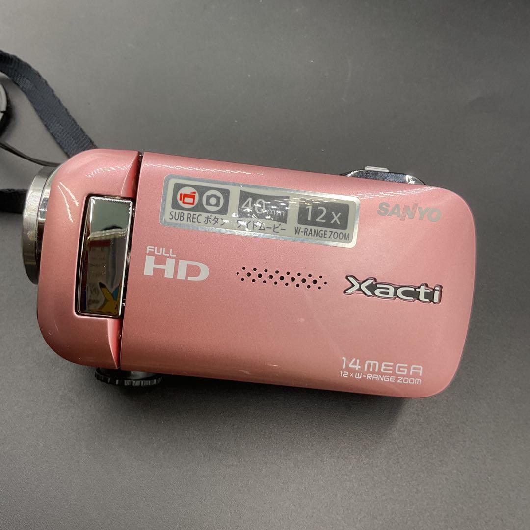 F3145 SANYO DMX-GH1 ピンク 12倍ズーム