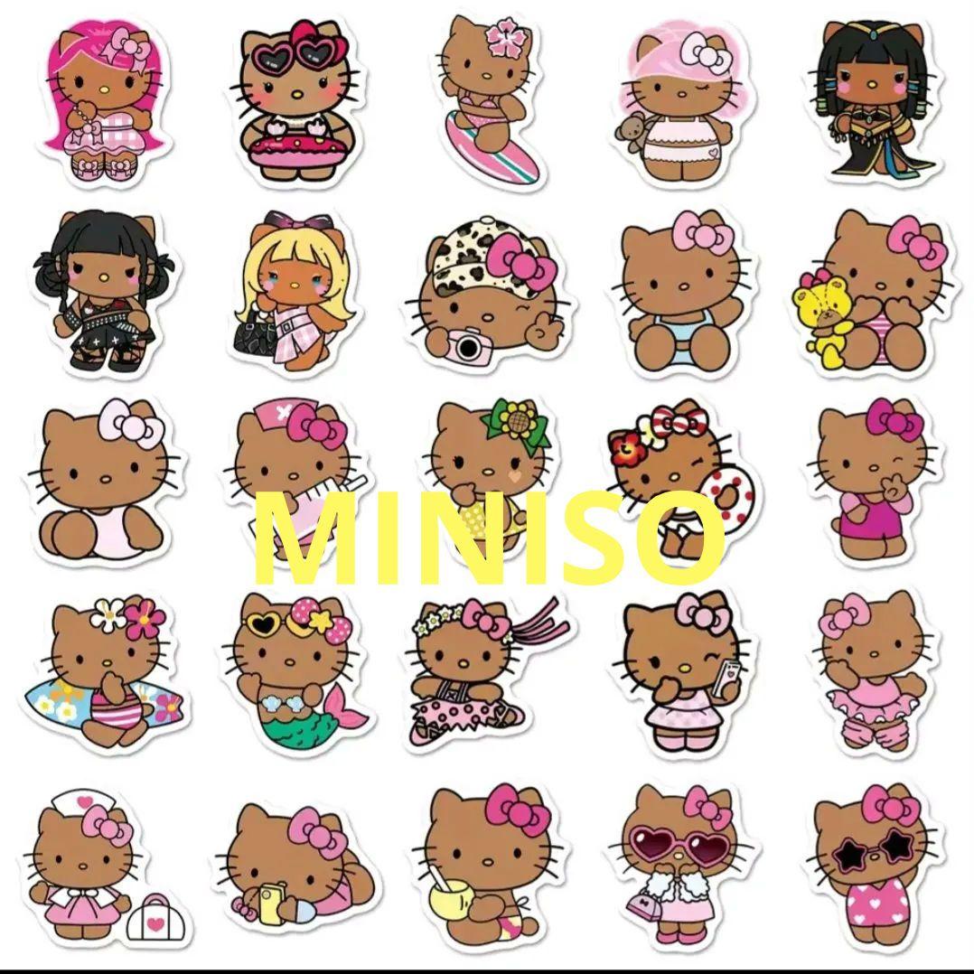 ステッカー シール 日焼け キティちゃん 50枚 - メルカリ