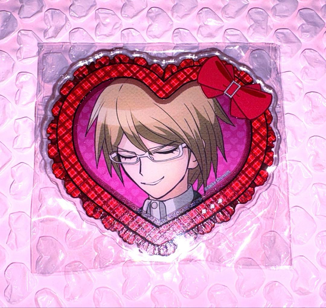未開封品】 ダンガンロンパ 十神白夜 ハート型アクリルバッジ - メルカリ