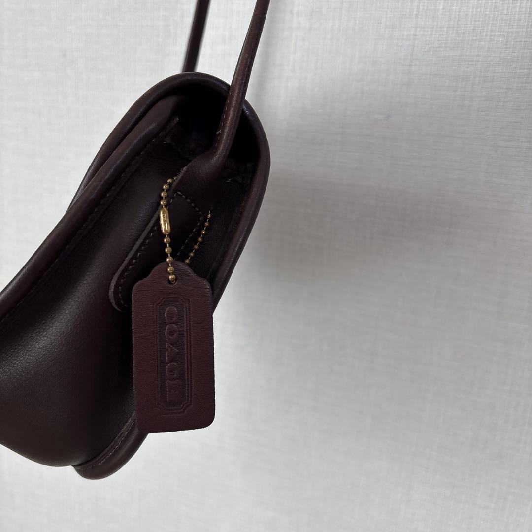 OLD COACH オールドコーチ USA製 ショルダーバッグ レザー 鞄
