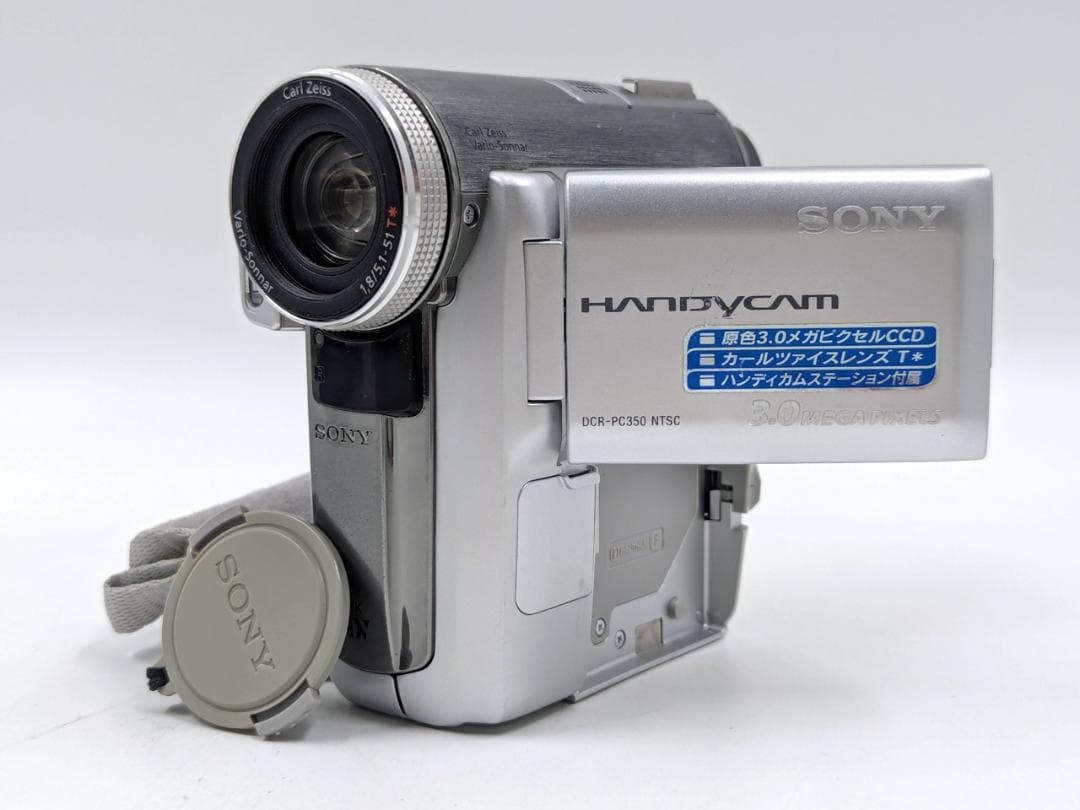 miniDVのダビングに！ SONY ビデオカメラ DCR-PC350｜miniDVのダビング