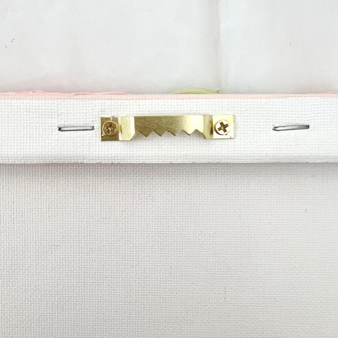 テクスチャーアート　絵画　インテリアアート　立体　花　絵　いちご　北欧　イチゴ