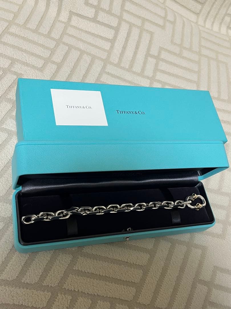 美品　ティファニー　メイカーズ　ワイドチェーン　ブレスレット TIFFANY