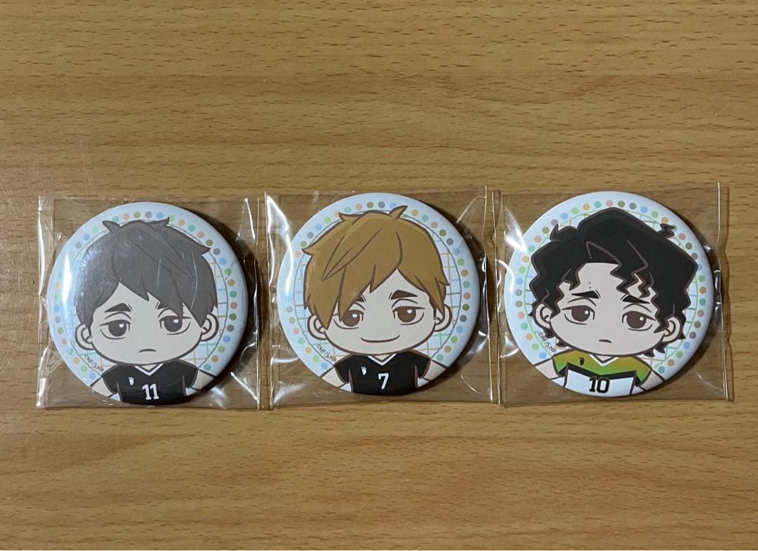 ハイキュー セガラッキーくじ 缶バッジ - メルカリ