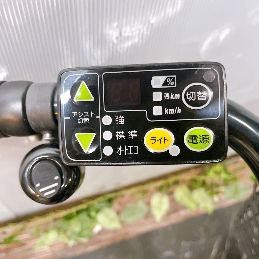 【58】電動自転車 ブリヂストンHYDEE ブラック 3人乗り対応