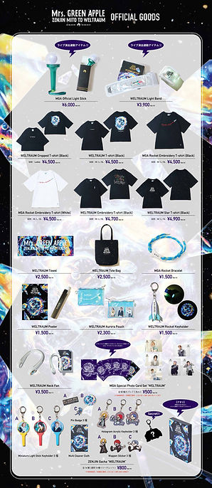 Mrs. GREEN APPLEグッズ Mrs. GREEN APPLE ≪Mrs. TAIBAN LIVE 2024