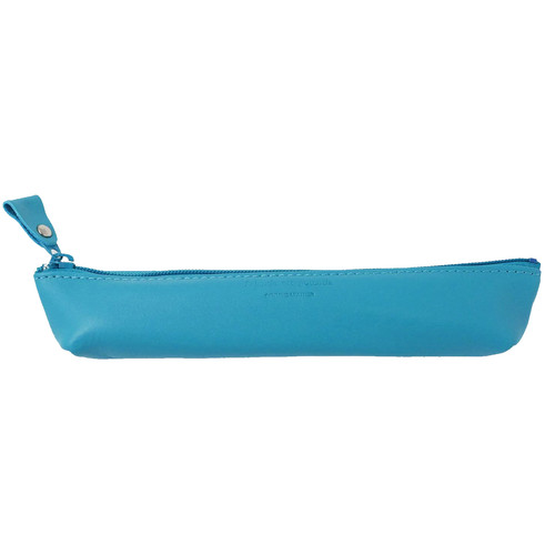 SLIP-ONノワール プチペンケース TBL ターコイズブルー | Stitch leaf