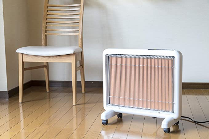 美品】サンルミエ 遠赤外線ヒーター N700L-GR エクセラ7 ホワイト