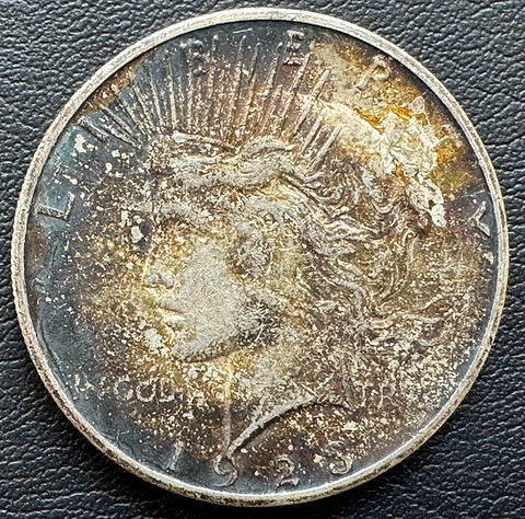 1923 年アメリカピースドル1$銀貨トーンコイン、旧硬貨 | GoldSilverJapan