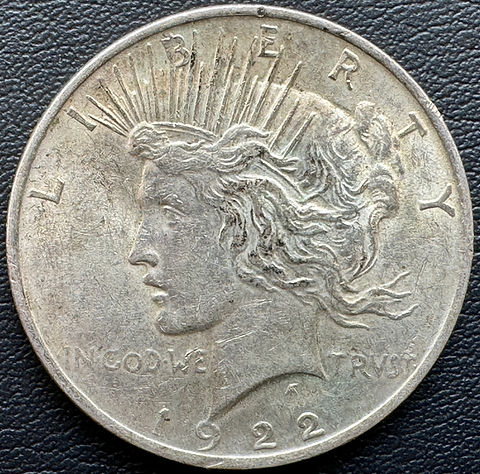 1922年 ピースドル 銀貨コイン | GoldSilverJapan