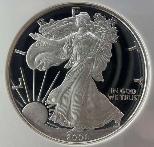2006年 アメリカイーグル 1オンス銀貨プルーフコイン NGC PF70