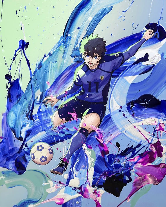 ブルーロック 伊勢丹 B2ポスター ミヒャエル・カイザー 潔 世一 2点