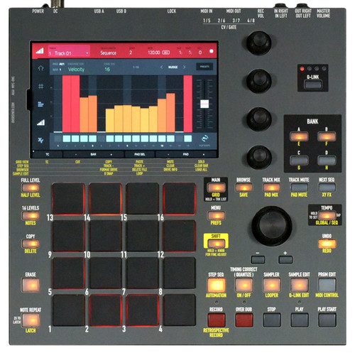 AKAI MPC One サンプラー 外箱 アダプタ付 AKAI MPC One サンプラー 外