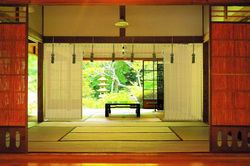 割引❗️御座敷簾 御簾 大小各2枚計4枚組 木箱 250725F1 割引❗️御