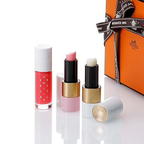HERMES 口紅 3本セット ギフトボックス付き