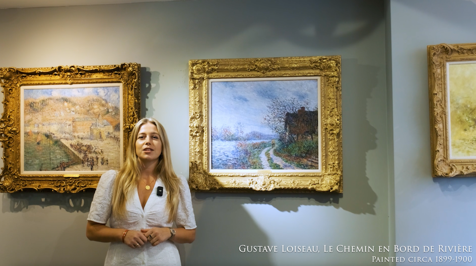Gustave Loiseau、Bord de riviere GUSTAVE LOISEAU (1865-1935), Bord
