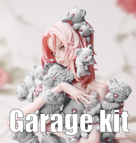 アマガミ 美也 メイド ゴリラモーター ガレージキット 未塗装未