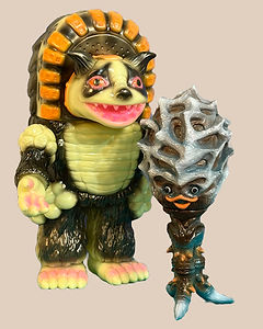 シマックスソフビ抽選販売,Alien Chibull,チブル星人,デスコングキング