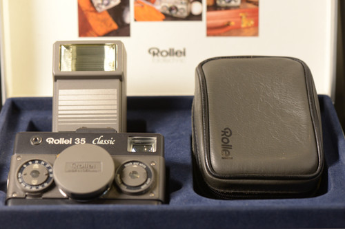 Rollei 35 Classic - Black Titanium - Condition:Mint Boxed with