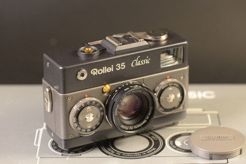 Rollei 35 Classic - Black Titanium - Condition:Mint Boxed with