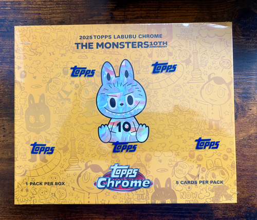 その他 2025 Topps Chrome Labubu 3box Topps 2025 Chrome Labubu The