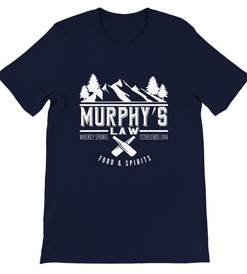 Murphy's Law Premium Unisex Crewneck T-shirt | Bumbling Bard