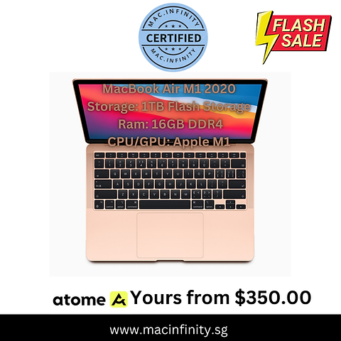 MacBook Air M1 2020 16GB/512GB USキー