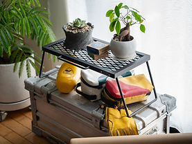 サンゾー工務店 アイアンテーブルミニ IRON TABLE mini ケース付き