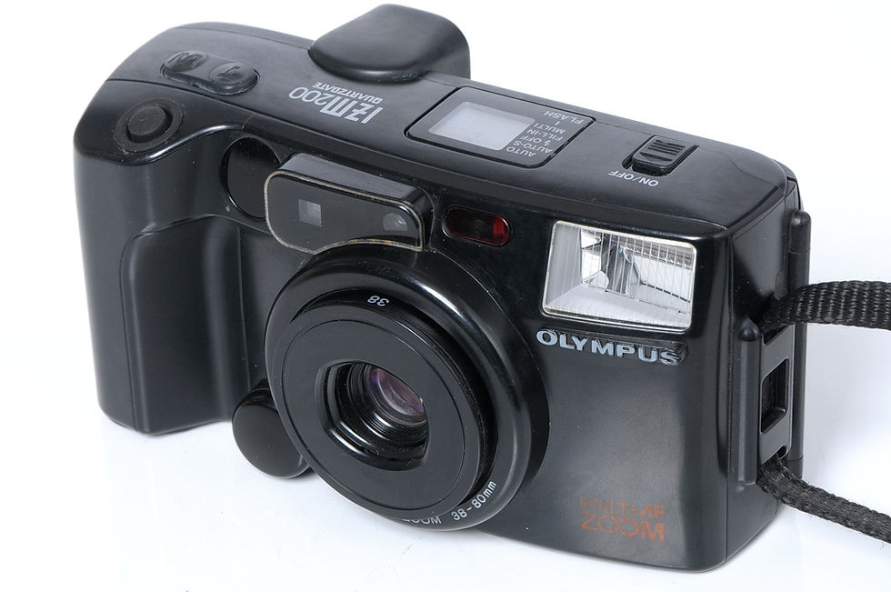 動作品 オリンパス OLYMPUS IZM 200 QUARTZ DATE MULTI AF コンパクト