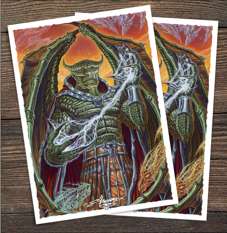 MTG Birds of Paradise Canvas Giclee | Art of Ed Beard Jr